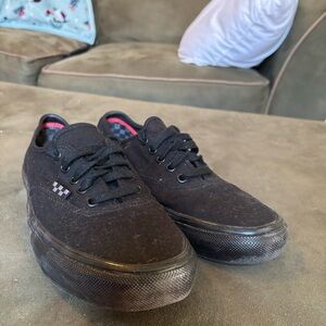 Black Canvas Men's Shoes